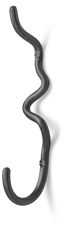 Ferm knagi svartur curvature