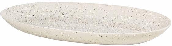 Broste fat ovalt nordic vanilla 17x30