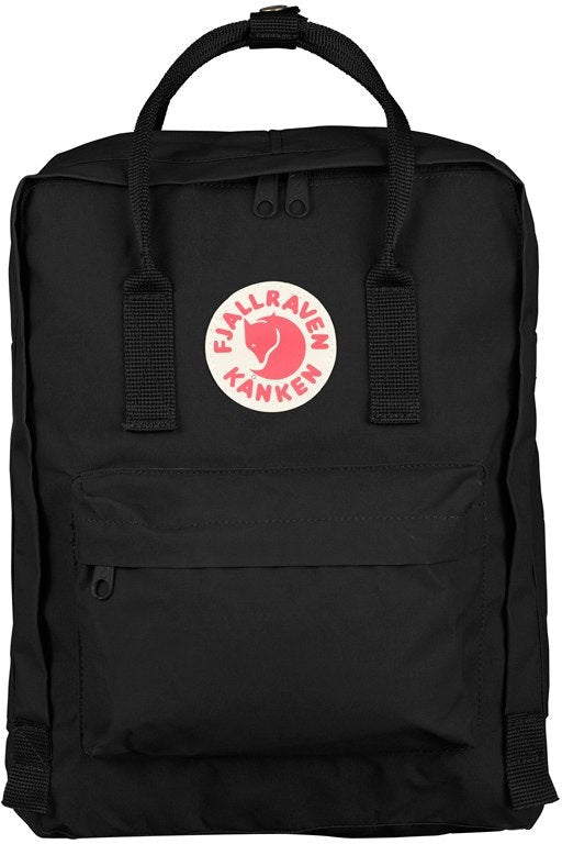 Fjallraven Kanken ryggsekkur svart