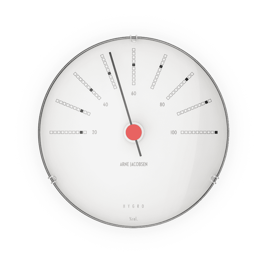 Arne Jacobsen Bankers Hygrometur 12cm