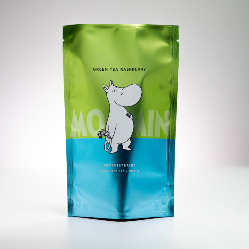 Mumi te refill green tea rasberry